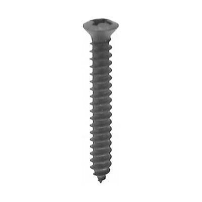 Screw Phillips Pan Head Oval Black #8 x 1-1/4"(#6Hd) - PK 100-WF65066