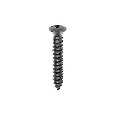 Screw Phillips Pan Head Oval Black #8 x 1" (#6Hd) - PK 100-WF65046
