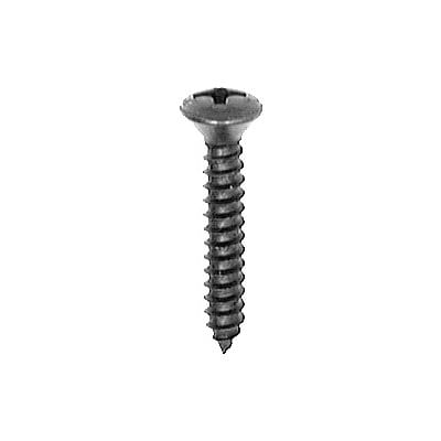 Screw Phillips Pan Head Oval Black #8 x 1" - PK 100-WF65056
