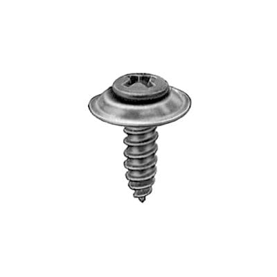 Screw Phillips Pan Head Oval Sems Wshr Black #10 x 3/4"(#8Hd) - PK 50-WF66645