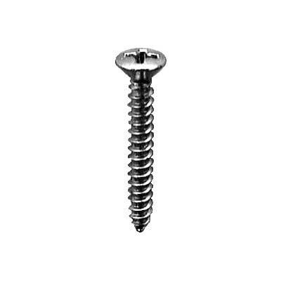 Screw Phillips Pan Head Oval Zinc Pltd #8 x 1-1/4" - PK 100-WF63146