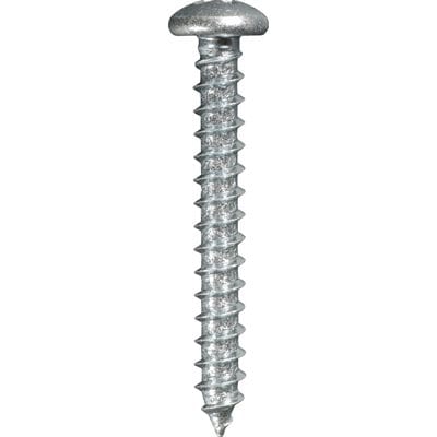 Screw Phillips Pan Head Zinc Plated-#10 x 1-1/2" - PK 100-WF60116