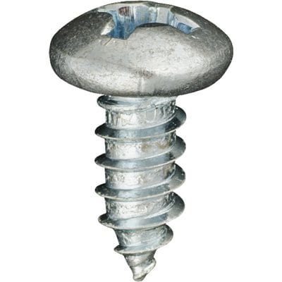 Screw Phillips Pan Head Zinc Plated-#12 x 1/2" - PK 100-WF60136