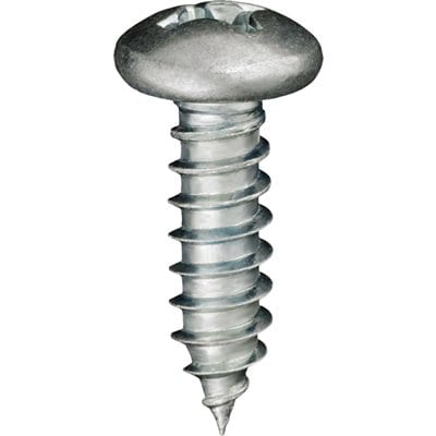 Screw Phillips Pan Head Zinc Plated-#12 x 3/4" - PK 100-WF60146