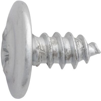 Screw Phillips Tap Washer Head Chrome Pltd #8x5/16" - PK 100-WF68036