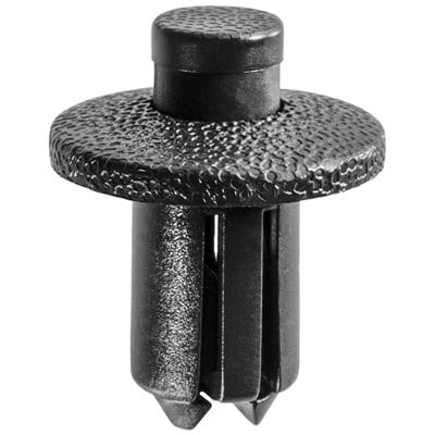 Snap Pin Nail 9mm Hole-18mm Washer Black-WF47170-P