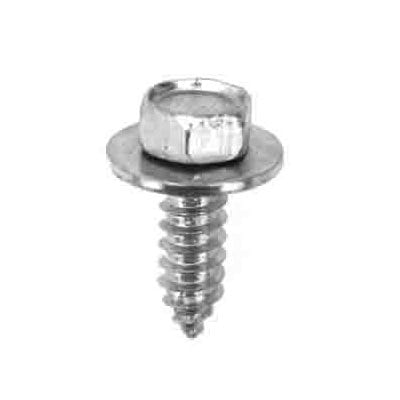 Tap Screw Loose 11/16" Washer 1/4"x3/4"-Zinc Plated-WF73880-P