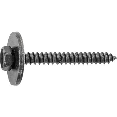 Tap Screw Loose 17mm Washer Black 4.2mmx35-7Hex - PK 50-WF73805
