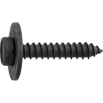 Tap Screw Loose 5/8" Washer Black #10x1" - PK 50-WF73715