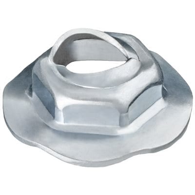 Thread Cut Nut Shaft 6.3mm Hole x 11mm - PK 100-WF35306