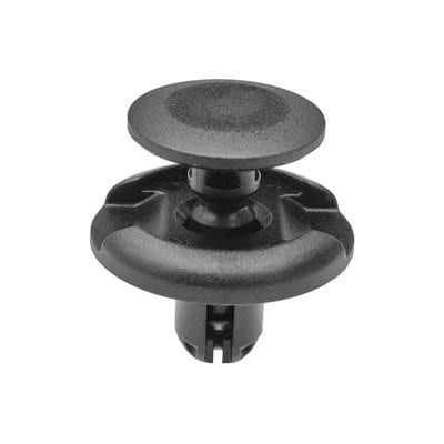 Toyota Push Pin Nail 7mm Hole-20mm Washer-10mm Stem Black-WF46670-P