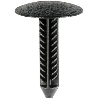 Trim Nail 7.6mm Hole-30mm Long-23mm Head Black - PK 25-WF42174
