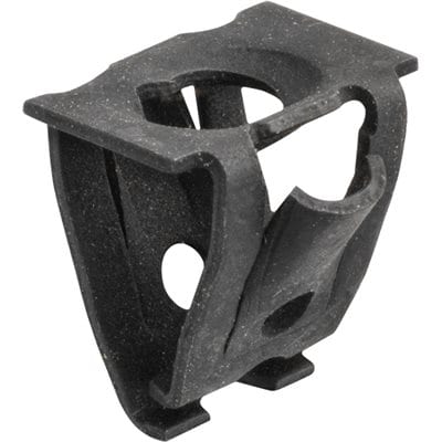 Tube Clip Metal Shaft #8 Screw Hole 8mm Sq - PK 25-WF30134
