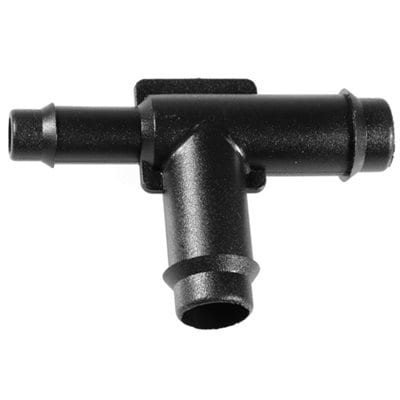 Vacuum Line Connector Tee 3/8" x 3/8" x 1/4" PK 10-MS18143