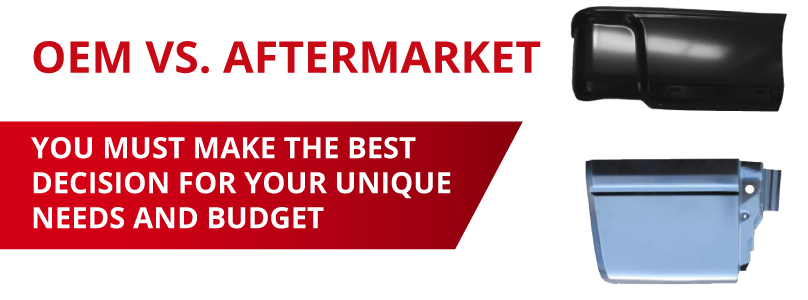 OEM vs. aftermarket parts