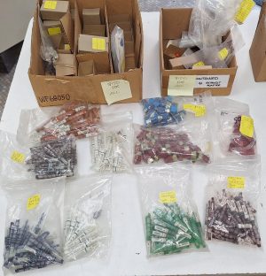 ClearanceItem20 - Huge lot of A/C fittings, tubes, caps